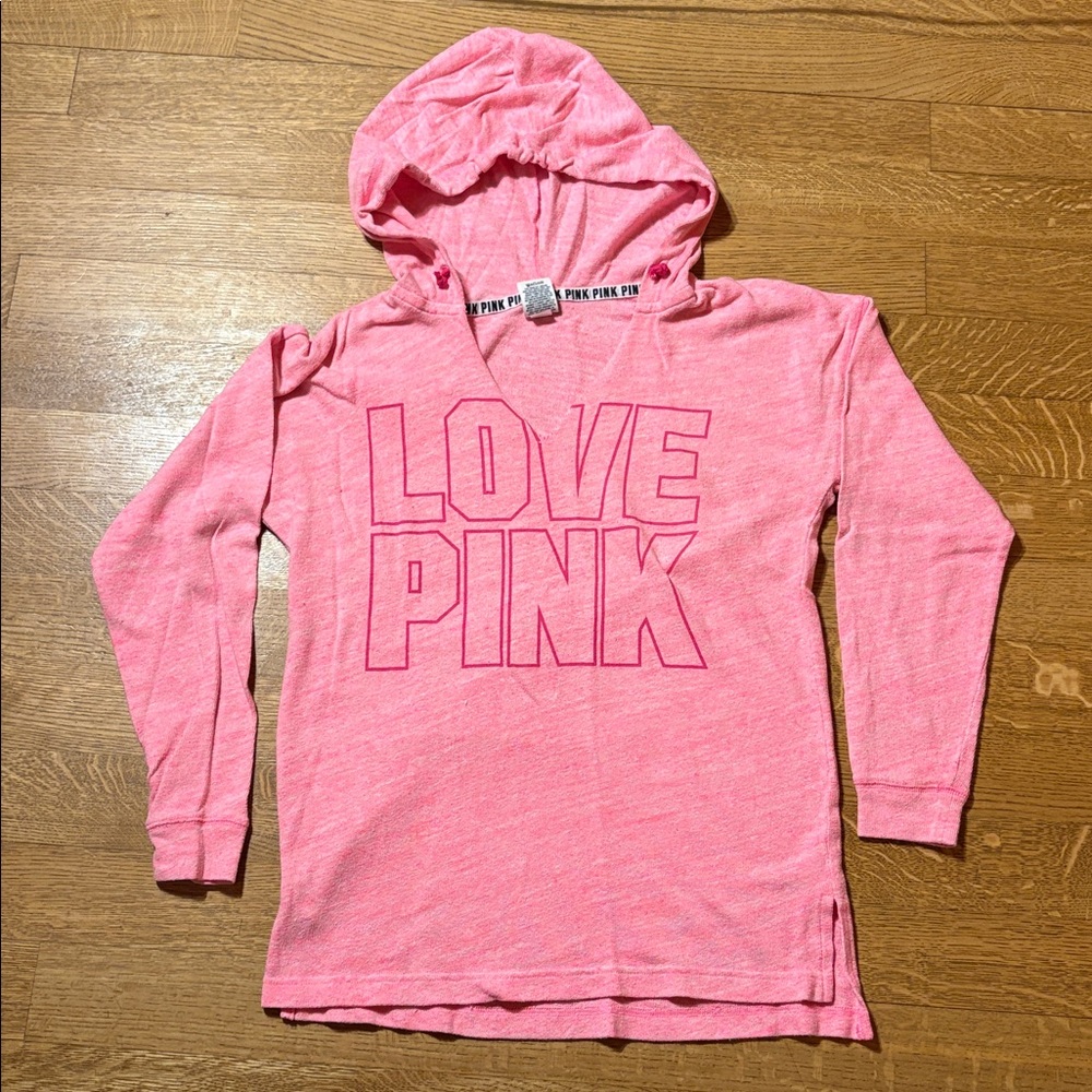 Victoria’s Secret PINK Pullover Sweatshirt Hoodie Size Small